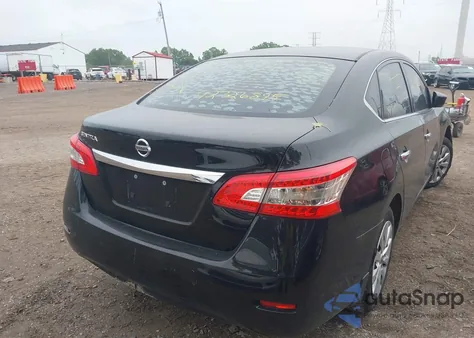 2015 Nissan Sentra S from USA, damaged, VIN 3N1AB7AP0FY380333